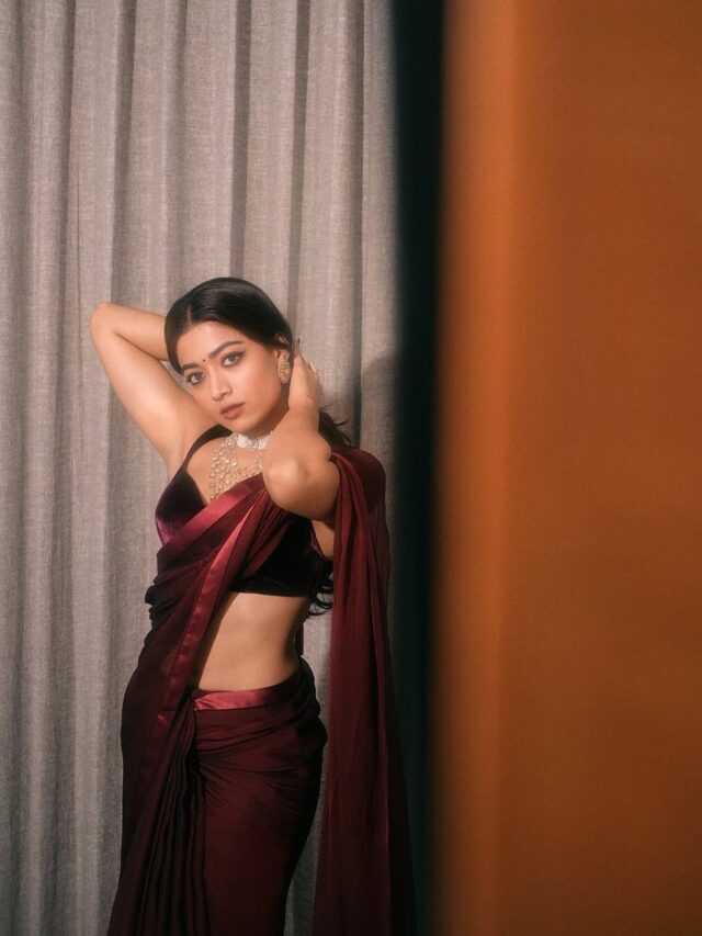 Rashmika Mandanna in Srivalli vibe