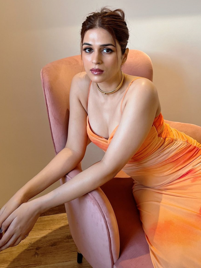 Shraddha Das Beautiful Look In Orange