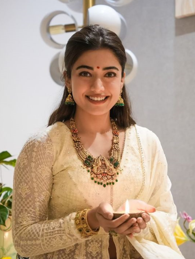 Rashmika Mandanna Diwali Celebrations