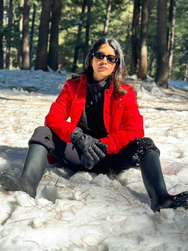 Nabha Natesh Throwback Memories Of Himalayas