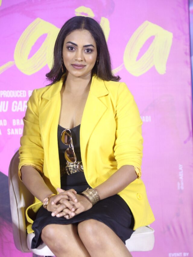 Kamakshi Bhaskarla At Laila Movie Trailer Launch Event