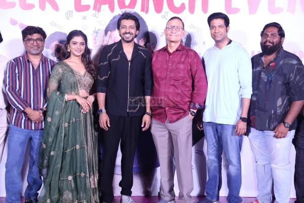 Photos : Sarangapani Jatakam Movie Trailer Launch