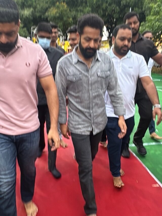 NTR Kalyan Ram at NTR Ghat