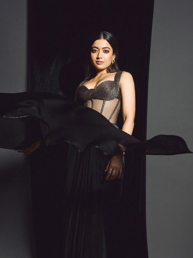 Rashmika Mandanna Bone-Crushing Look In Black