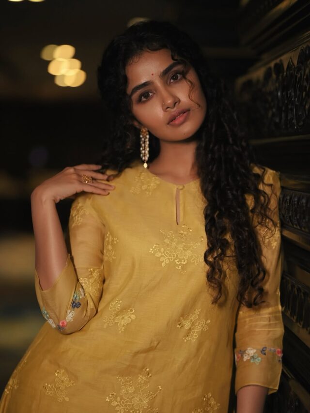 Anupama Parameswaran Elegant Look