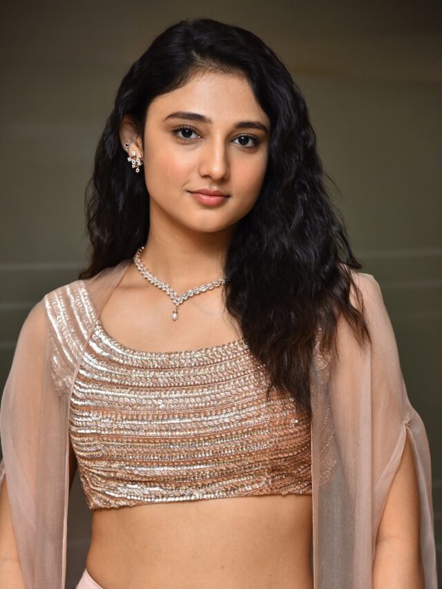 Ritika Nayak In Mirai Trailer Launch Event