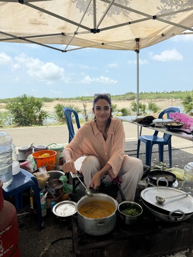 Sobhita Dhulipala Cooking Skills At Sets
