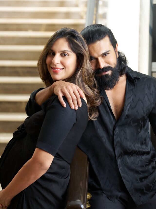 Ram Charan and Upasana Grace In Black Attire