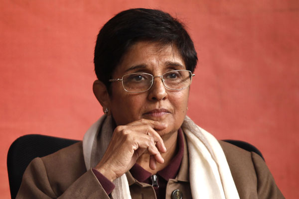 Kiran Bedi as Governer of Puducherry