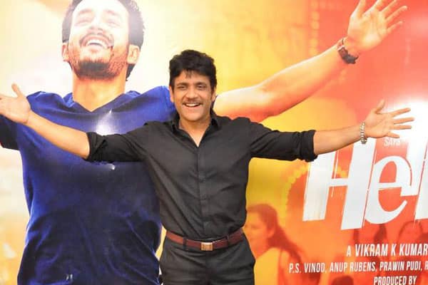 Nagarjuna Hello movie interview