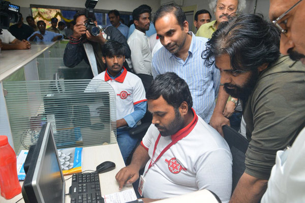 Pawan Kalyan inaugurated JSP IT Centre, Raidurgam, Hyderabad.