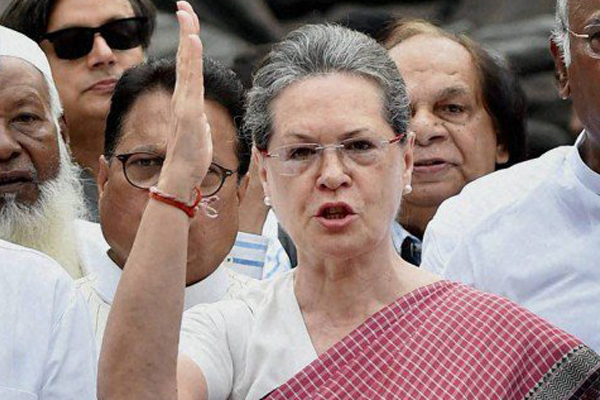 Sonia Gandhi speaks about no-confidence motion