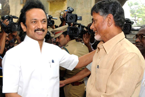 Chandrababu Naidu to meet DMK president Stalin