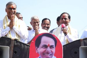 హ‌రీష్ రావును హైలైట్ చేసిన కేసీఆర్‌..!