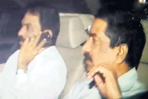 చంద్రబాబుతో లగడపాటి, రాధాకృష్ణ భేటీ..!