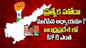 ప్రొ.నాగేశ్వర్ : ఏపీలో ప్రత్యేకహోదా ముగిసిన అధ్యాయమా..?