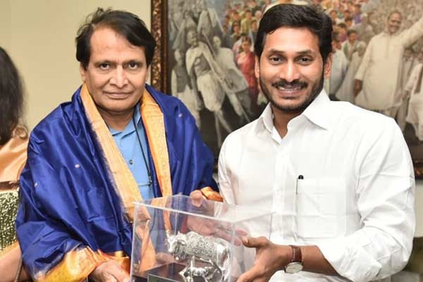 Suresh Prabhu Meets AP CM YS Jagan