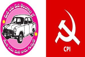 సీపీఐతో పొత్తు పెట్టుకున్న టీఆర్ఎస్..!