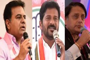 రేవంత్  – కేటీఆర్ –  శశిథరూర్ మరియు ఓ గాడిద ! ఇదీ కథ !