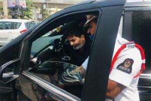 గురూజీ కూడా ఫైన్ కట్టారు