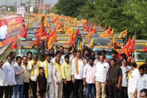 3 వేల ఆటోలతో మన్నవ మోహన కృష్ణ ఆధ్వర్యంలో గుంటూరులో భారీ ఆటో ర్యాలీ