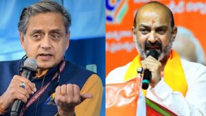 ట్వీట్ వార్ … శశి థరూర్ వర్సెస్ బండి సంజయ్