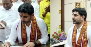 మంత్రిగా బాధ్యతలు స్వీకరించిన లోకేష్.. తొలి సంతకం ఆ ఫైల్ పైనే!