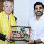 The Fox Con team came to Amaravati and met Nara Lokesh