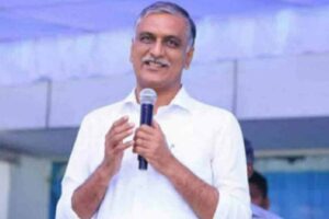 రాహుల్ గాంధీకి ఫిర్యాదు చేస్తానంటున్న హ‌రీష్ రావు