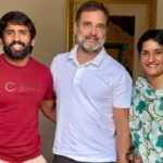 Rahul Gandhi Meets Vinesh Phogat, Bajrang Punia