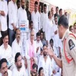 former sarpanches demanding for pending bills in telangana