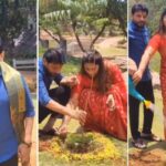 duvvada srinivas participated in the Green India Challenge