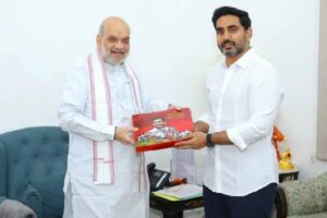 అమిత్ షాతో నారా లోకేష్ అరగంట చర్చలు !