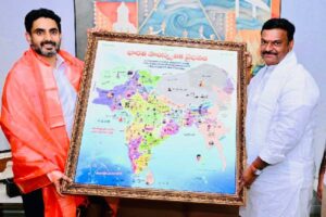 లోకేష్‌కు మాధవ్ ఇచ్చిన మ్యాప్‌పై బీఆర్ఎస్ అభ్యంతరాలు!