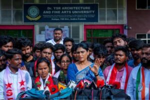 అనుమతి లేకుండా ఆర్కిటెక్చర్ వర్శిటీ – జగన్ మార్క్ !