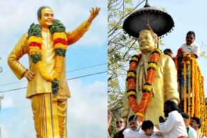 జూబ్లిహిల్స్ : పీజేఆర్, ఎన్టీఆర్ విగ్రహాలు ఓట్లు రాలుస్తాయా?