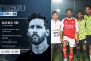 రేవంత్ వర్సెస్ మెస్సీ – పబ్లిసిటీ పీక్స్ !