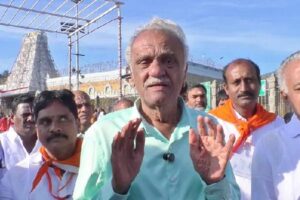 శ్రీవారి భక్తుడిగా మారిన కమ్యూనిస్టు సీపీఐ నారాయణ