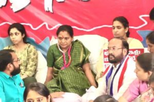 కవిత ఆమరణనిరాహారదీక్ష ..3వ రోజు !