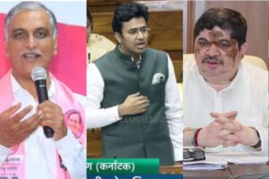 తేజస్వీ సూర్యపై బీఆర్ఎస్, కాంగ్రెస్ ఫైరింగ్!