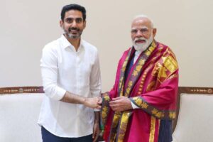 ప్రధాని మోదీకి నారా లోకేష్ ధన్యవాదాలు!