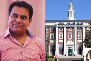 Harvard University Invites K T R for India Conference