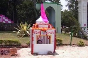 Temple built for ‘ Telangana God’ KCR