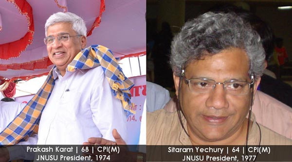 Prakash-Karat,-68,-Communist-Party-of-India-(Marxist);-D.-P.-Tripathi,-64,-Nationalist-Congress-Party;-Sitaram-Yechury,-64,-Communist-Party-of-India-(Marxist)