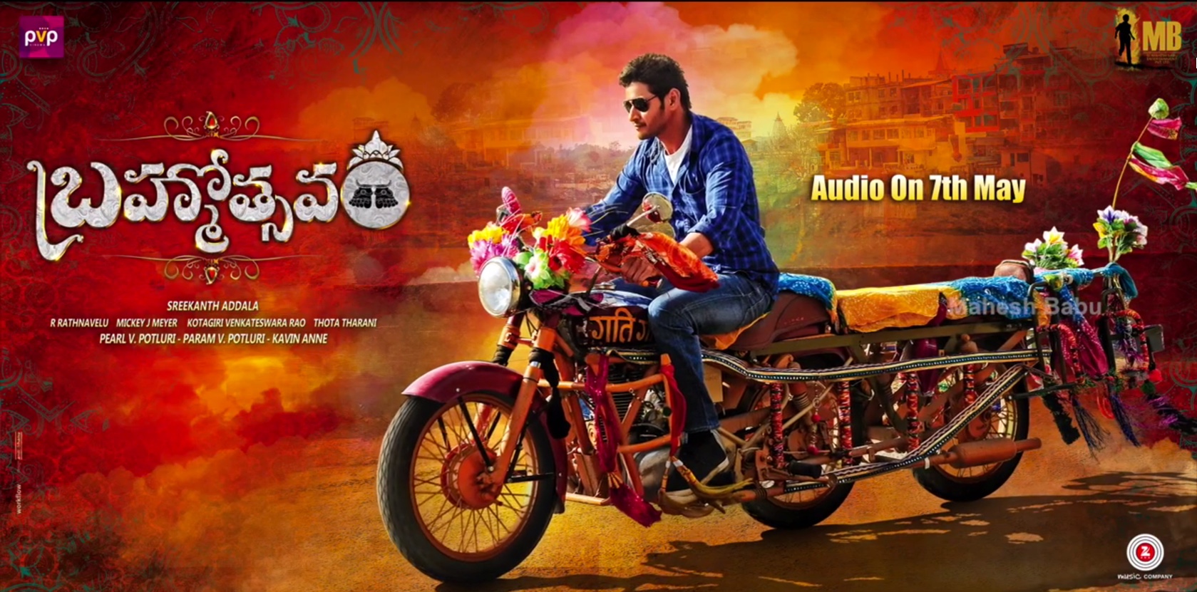 Brahmotsavam motion poster Mahesh babu