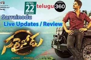 Sarrainodu Movie Review : SarainodE but….