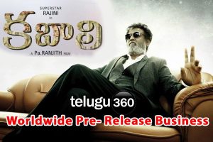 Kabali Worldwide Pre- Release Business: