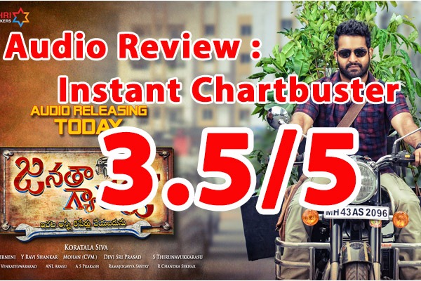 Janatha Garage audio review