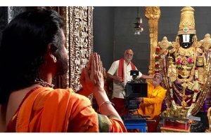 Nagarjuna shoots in Chikmagalur