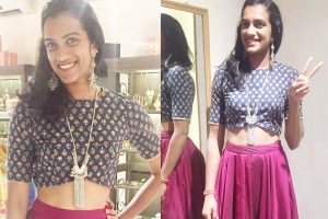 PV Sindhu makes a fashionable move